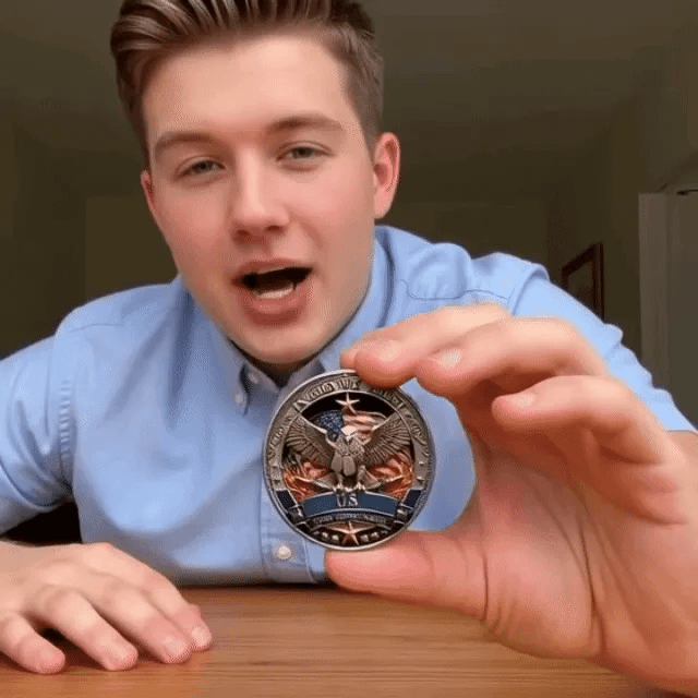 🔥Last Day 60% OFF 🔥 Honor America’s Heroes – 250 Years of Freedom Veteran Tribute Coin