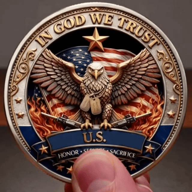 🔥Last Day 60% OFF 🔥 Honor America’s Heroes – 250 Years of Freedom Veteran Tribute Coin